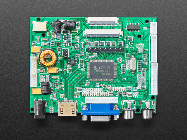 10.1" Display & Audio 1280x800 IPS - HDMI/VGA/NTSC/PAL