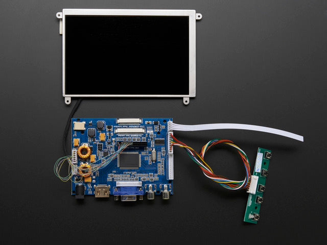 5.6" Display & Audio 1280x800 (720p) Kit - HDMI/VGA/NTSC/PAL