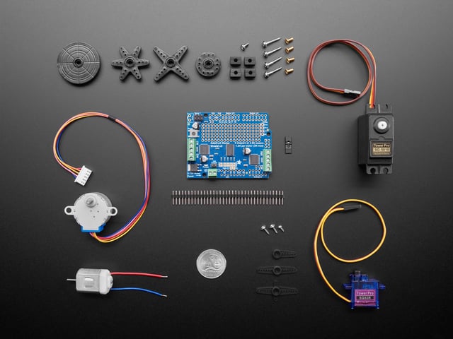 Motor party add-on pack for Arduino