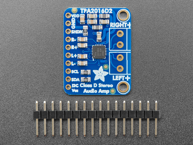 Stereo 2.8W Class D Audio Amplifier - I2C Control AGC - TPA2016