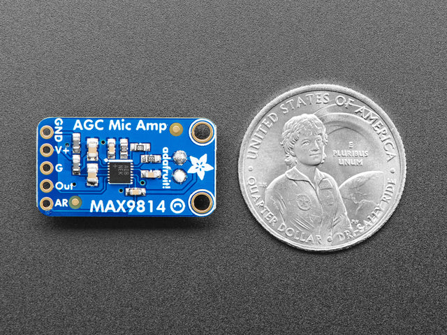 Electret Microphone Amplifier - MAX9814 with Auto Gain Control