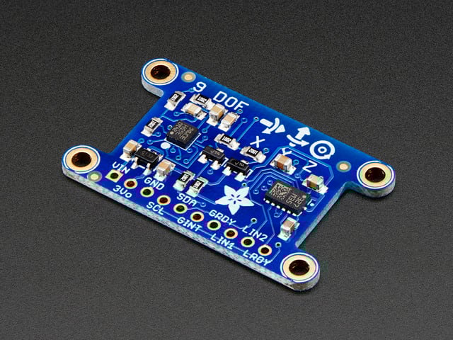 Adafruit 9-DOF IMU Breakout - L3GD20H + LSM303