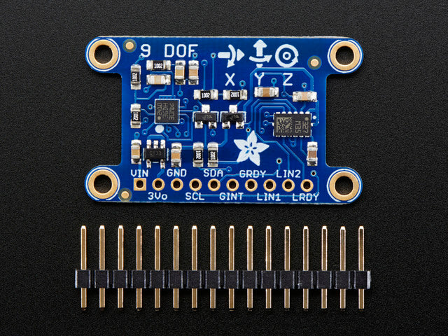 Adafruit 9-DOF IMU Breakout - L3GD20H + LSM303