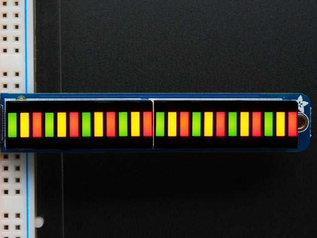 Bi-Color (Red/Green) 12-LED Bargraph - Pack of 2