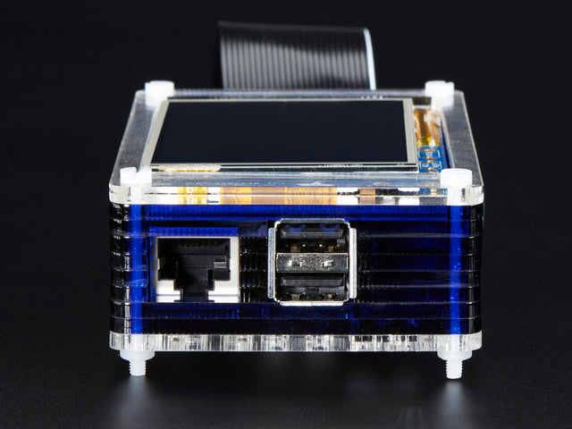 PiTFT Pibow kit for Raspberry Pi Model B Computer