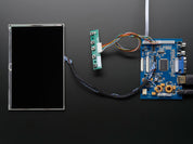 HDMI 4 Pi: 7" Display & Audio 1280x800 IPS - HDMI/VGA/NTSC/PAL