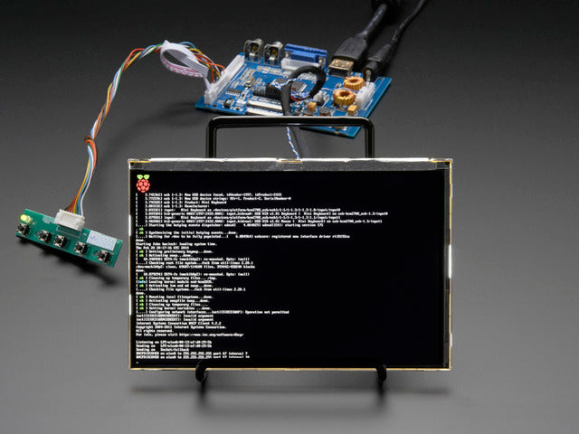 HDMI 4 Pi: 7" Display & Audio 1280x800 IPS - HDMI/VGA/NTSC/PAL