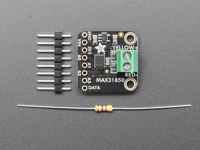 Thermocouple Amplifier with 1-Wire Breakout Board - MAX31850K