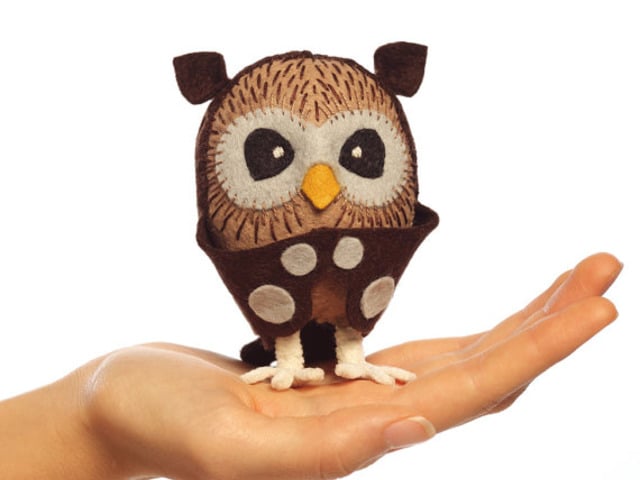 Sew-Your-Own Owl Kit - Cynthia Treen Studio