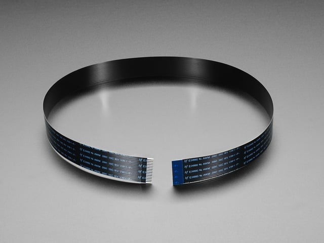 Flex Cable for Raspberry Pi Camera or Display - 18" / 457mm