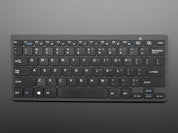 Mini Wireless Keyboard - Black w/ Batteries