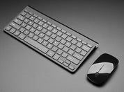 Wireless Keyboard and Mouse Combo - One USB Port!