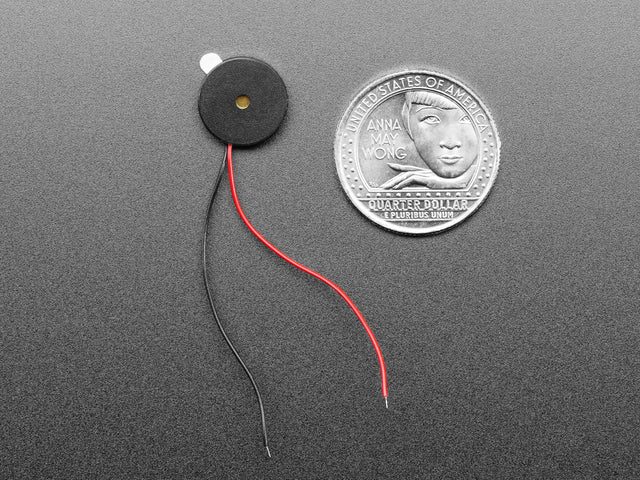 Small Enclosed Piezo w/Wires