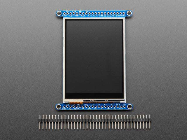 2.8" TFT LCD with Touchscreen Breakout Board w/MicroSD Socket