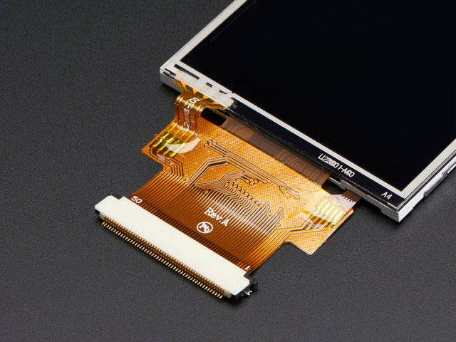 2.8" TFT Display with Resistive Touchscreen
