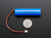 Lithium Ion Cylindrical Battery - 3.7v 2200mAh