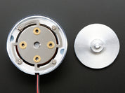 Large Surface Transducer with Wires - 4 Ohm 5 Watt
