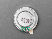 Medium Surface Transducer with Wires - 4 Ohm 3 Watt