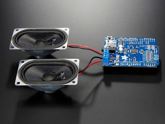 Adafruit "Music Maker" MP3 Shield for Arduino w/3W Stereo Amp