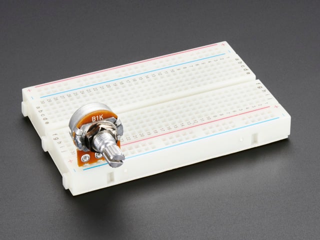 Panel Mount 1K potentiometer (Breadboard Friendly)