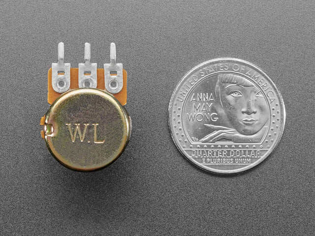 Panel Mount 1K potentiometer (Breadboard Friendly)
