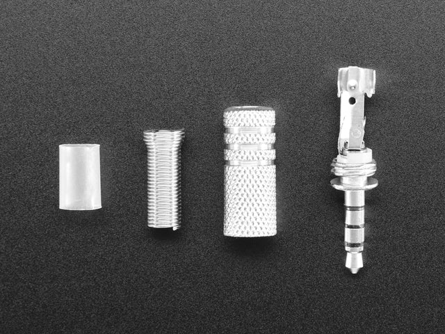 3.5mm (1/8") DIY 4-Pole (TRRS) Plug