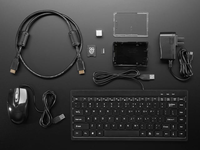 Computer Starter Kit for Raspberry Pi 3 (Pi Not Included)