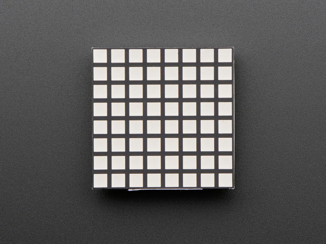 1.2" 8x8 Matrix Square Pixel - Pure Green