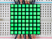 1.2" 8x8 Matrix Square Pixel - Pure Green
