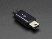USB DIY Slim Connector Shell - Mini-B Plug