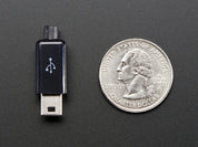 USB DIY Slim Connector Shell - Mini-B Plug