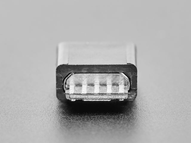 USB DIY Connector - MicroB Female Plug