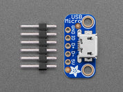 USB Micro-B Breakout Board