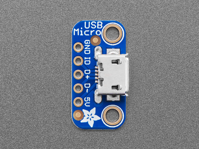 USB Micro-B Breakout Board