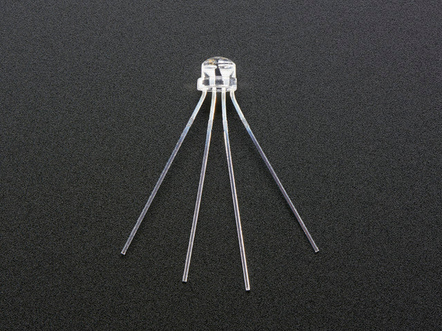 NeoPixel Clear 5mm Through-Hole LED - 5 Pack