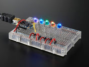 NeoPixel Clear 5mm Through-Hole LED - 5 Pack