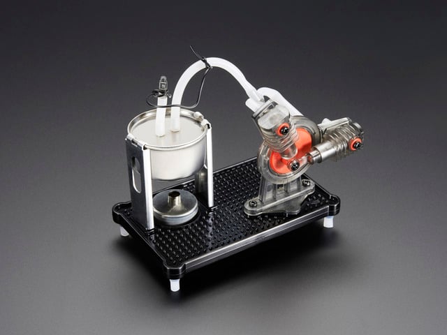 V-twin Steam Engine Kit by Gakken