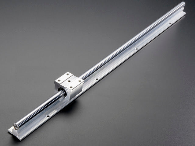 Linear Bearing Supported Slide Rail - 12mm wide - 600mm long