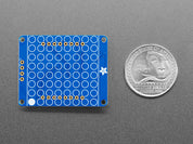 Small 1.2" 8x8 Ultra Bright Square Yellow LED Matrix + Backpack