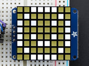 Small 1.2" 8x8 Ultra Bright Square White LED Matrix + Backpack