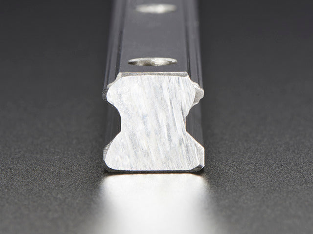 Linear Bearing Supported Slide Rail - 15mm wide - 500mm long