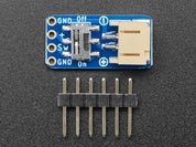Switched JST-PH 2-Pin SMT Right Angle Breakout Board