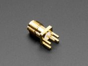 Edge-Launch SMA Connector for 1.6mm / 0.062" Thick PCBs