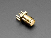 Edge-Launch SMA Connector for 1.6mm / 0.062" Thick PCBs