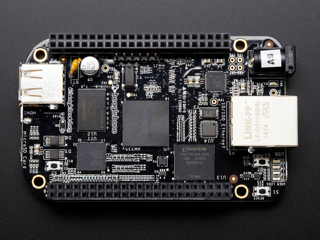 BeagleBone Black Rev C - 4GB Flash - Pre-installed Debian