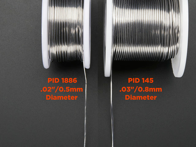 Solder Wire - 60/40 Rosin Core - 0.5mm/0.02" diameter - 50 grams