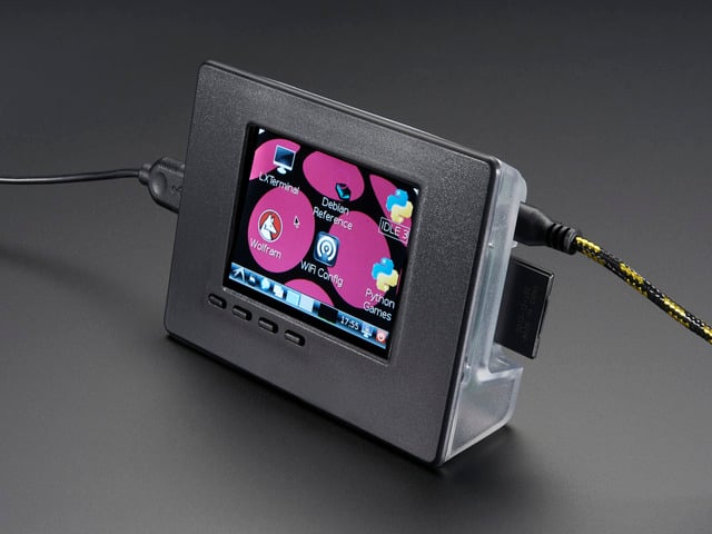 Enclosure for PiTFT - Raspberry Pi Model B