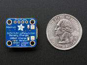 Adafruit Micro-Lipo Charger for LiPo/LiIon Batt w/MicroUSB Jack