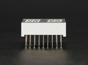 Dual Alphanumeric Display - Red 0.54" Digit Height - Pack of 2