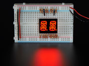 Dual Alphanumeric Display - Red 0.54" Digit Height - Pack of 2